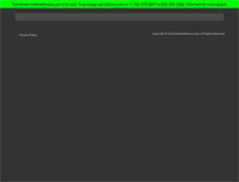 Tablet Screenshot of hollandflowers.com